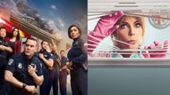 9-1-1 and High Potential (Images via ABC)